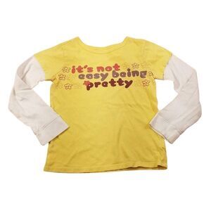 Old Navy long-sleeve shirt 5T not east being pretty